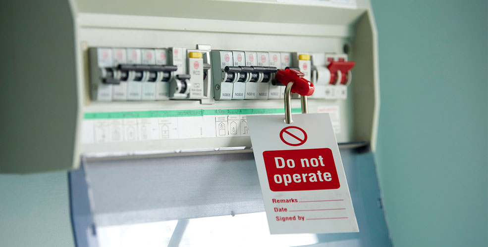 About Ecs Electrical Services Fuse Box M Electrical consumer unit with do not operate tag - ECS Electrical Services